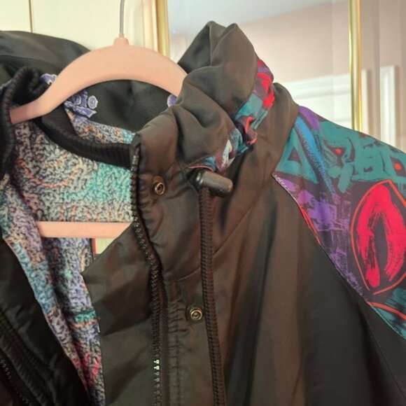 Vintage 90s Choko Heavy Duty Snowmobile Winter Coat Jacket Women's XXL Rare - Picture 12 of 12